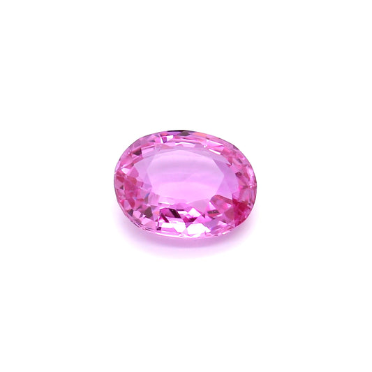 1.90ct Pink, Oval Sapphire, Heated, Madagascar - 8.46 x 7.00 x 3.37mm