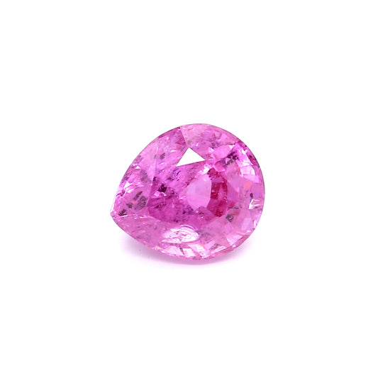 1.91ct Pink, Pear Shape Sapphire, Heated, Madagascar - 7.71 x 6.70 x 4.94mm