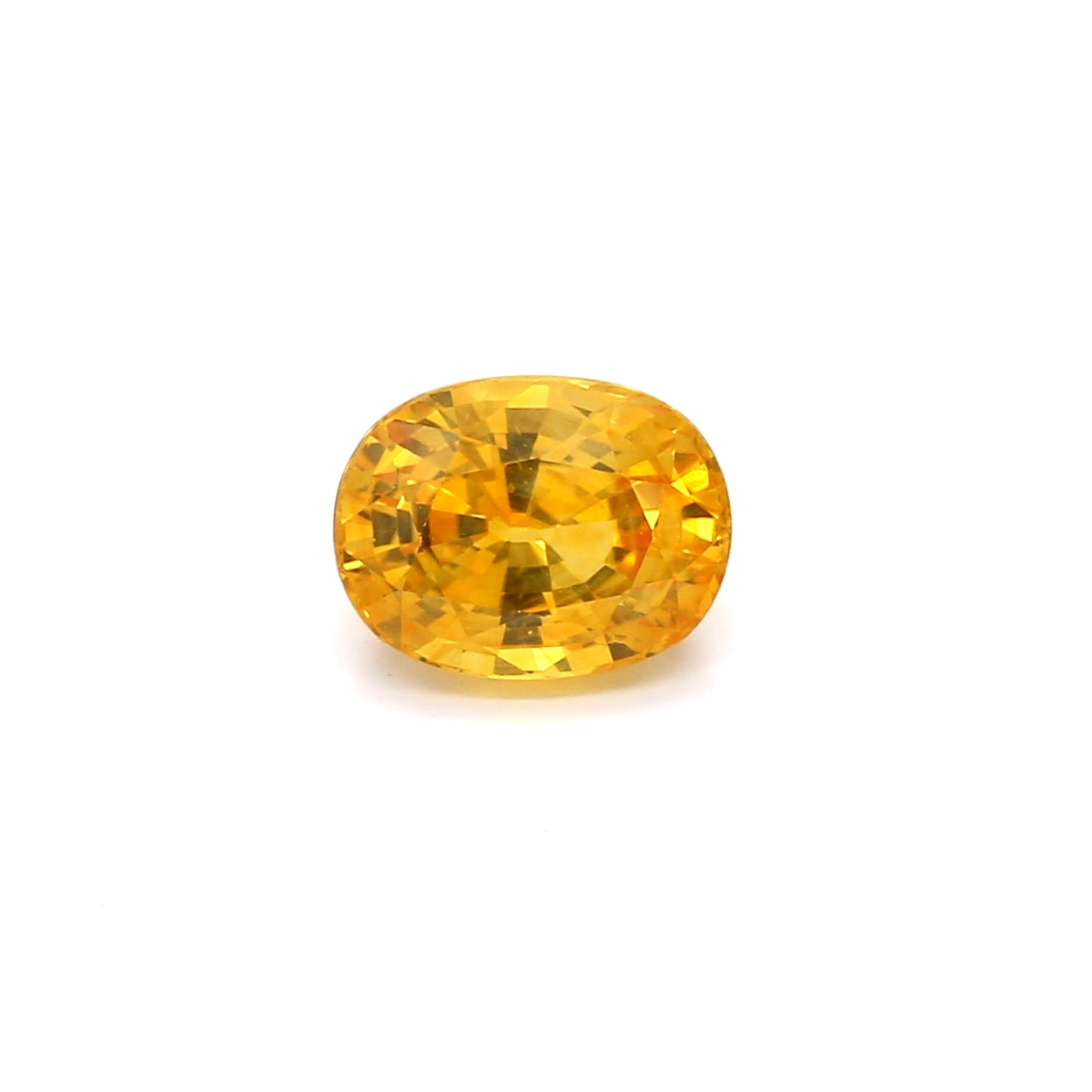 1.94ct Yellow, Oval Sapphire, Heated, Sri Lanka - 7.90 x 6.10 x 4.58mm