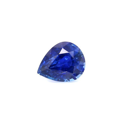 1.95ct Pear Shape Sapphire, Heated, Sri Lanka - 8.53 x 6.95 x 4.38mm