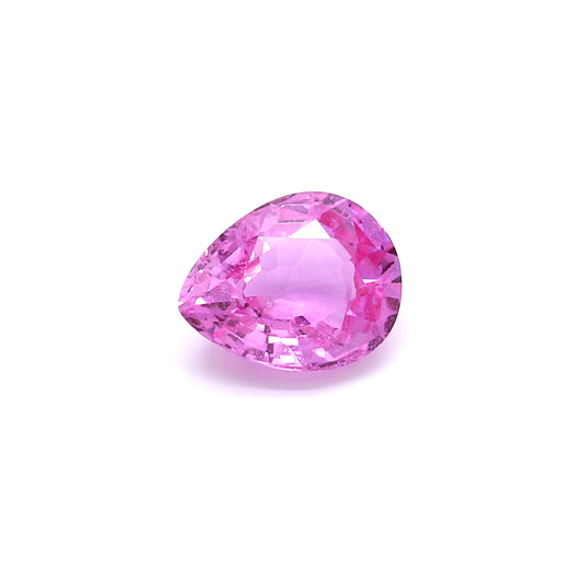 1.95ct Pink, Pear Shape Sapphire, Heated, Madagascar - 8.58 x 6.79 x 4.05mm