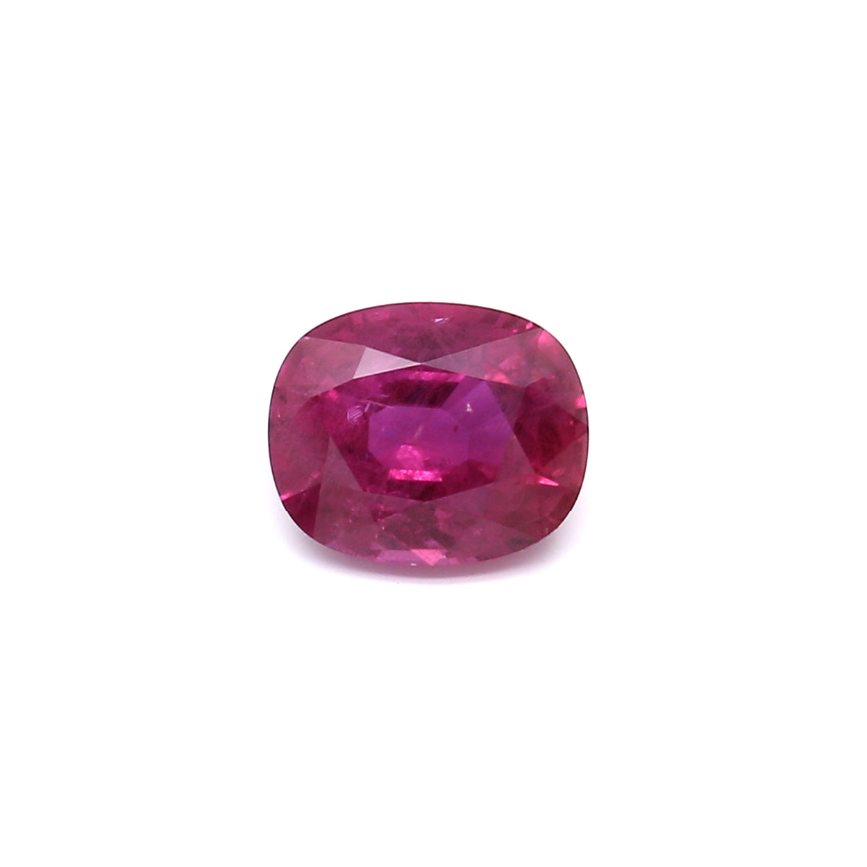 2.00ct Purplish Pink, Cushion Sapphire, H(b), Thailand - 8.11 x 6.70 x 4.13mm