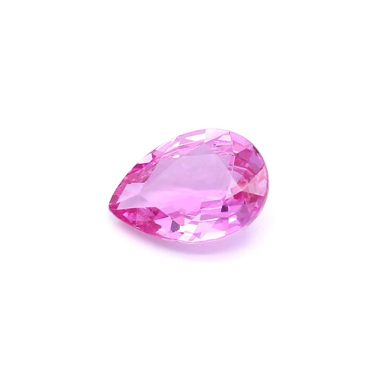 2.01ct Pink, Pear Shape Sapphire, Heated, Madagascar - 9.72 x 6.90 x 3.60mm