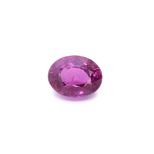 2.02ct Purple, Oval Sapphire, Heated, Sri Lanka - 7.78 x 6.02 x 4.47mm