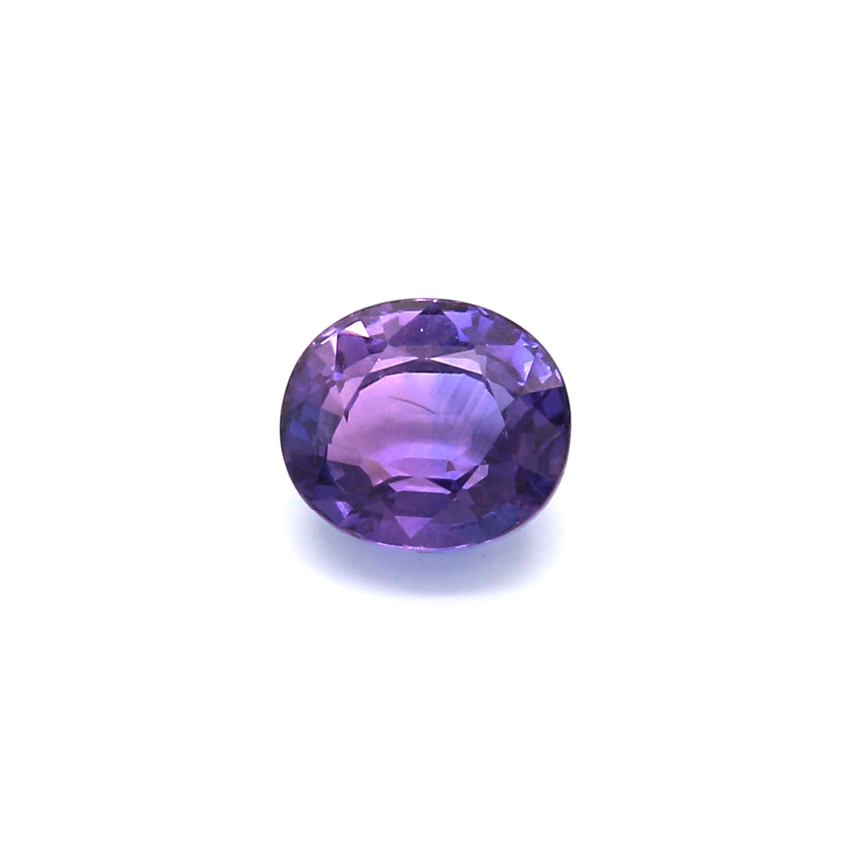 2.02ct Violetish Blue / Purple, Oval Color Change Sapphire, Heated, Sri Lanka - 7.32 x 6.45 x 4.33mm