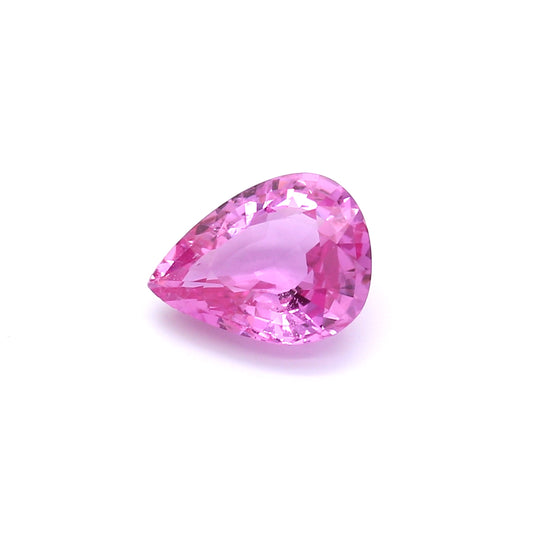2.03ct Pink, Pear Shape Sapphire, Heated, Madagascar - 9.44 x 7.34 x 3.79mm