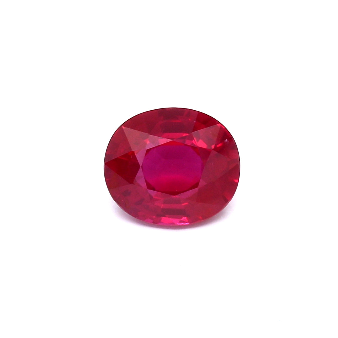 2.05ct Oval Ruby, Heated, Mozambique - 8.05 x 7.01 x 4.19mm