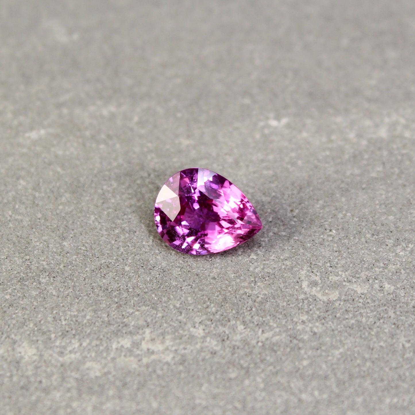 2.07ct Pink, Pear Shape Sapphire, Heated, Unknown 8.87 x 7.06 x 4.36mm