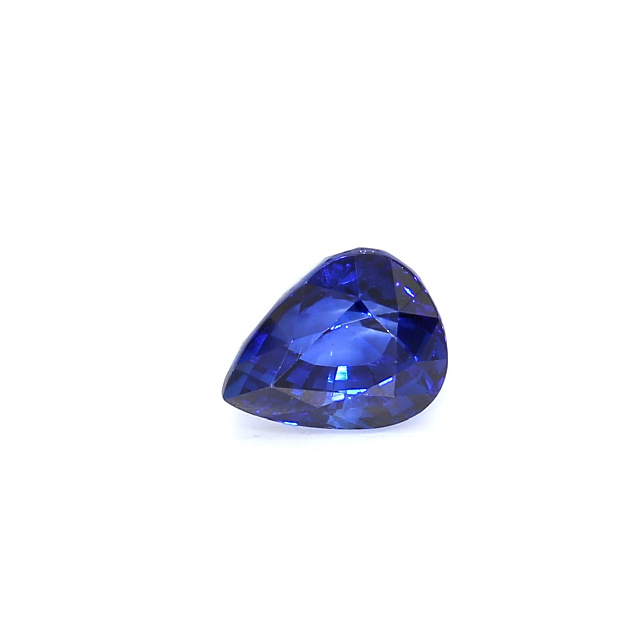 3.84ct Pear Shape Sapphire Pair, Heated, Sri Lanka - 7.80 x 6.33mm