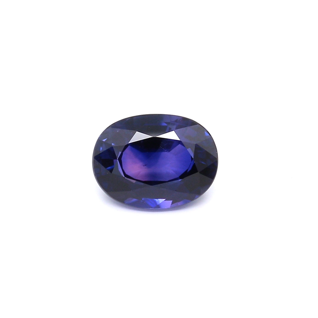2.13ct Violetish Blue / Purple, Oval Color Change Sapphire, No Heat, Sri Lanka - 8.66 x 6.55 x 4.09mm