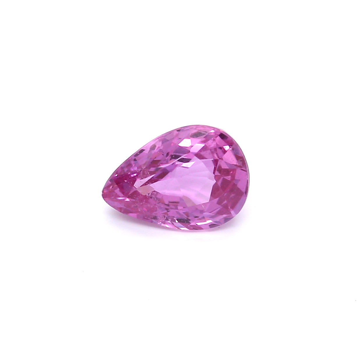2.15ct Purplish Pink, Pear Shape Sapphire, Heated, Madagascar - 9.05 x 6.57 x 4.44mm
