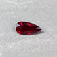 2.22ct Pear Shape Ruby, Heated, Mozambique - 11.86 x 5.82 x 4.09mm