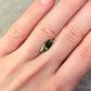 2.28ct Yellowish Green, Marquise Sapphire, Heated, East Africa - 13.90 x 5.48 x 3.82mm