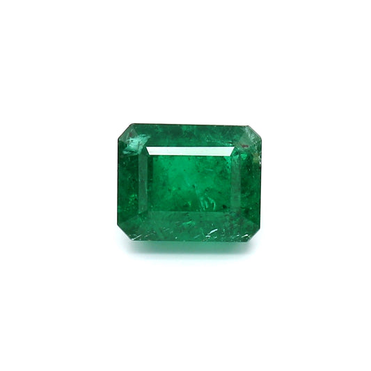 2.34ct Octagon Emerald, Minor Oil, Ethiopia - 8.03 x 6.54 x 5.25mm