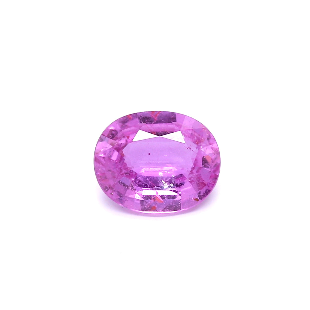 2.36ct Purplish Pink, Oval Sapphire, Heated, Madagascar - 9.28 x 7.52 x 3.75mm