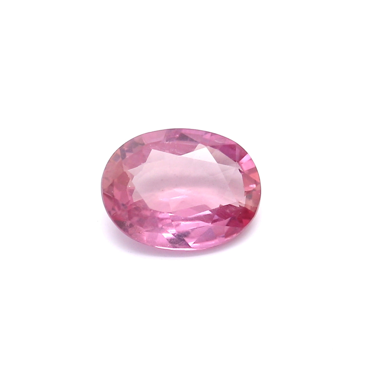 2.36ct Orangy Pink, Oval Sapphire, Heated, Mozambique - 9.58 x 7.41 x 3.56mm