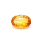 2.40ct Orangy Yellow, Oval Sapphire, Heated, Sri Lanka - 9.45 x 6.37 x 3.79mm