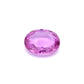 2.47ct Purplish Pink, Oval Sapphire, Heated, Madagascar - 9.39 x 7.60 x 3.48mm