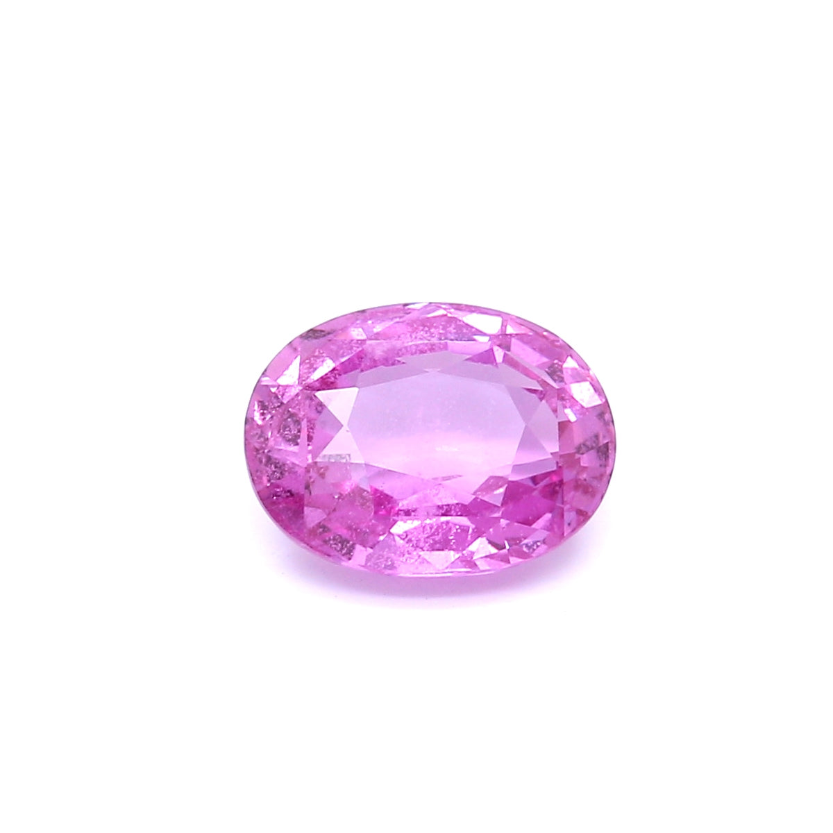 2.50ct Purplish Pink, Oval Sapphire, Heated, Madagascar - 9.04 x 6.93 x 4.25mm