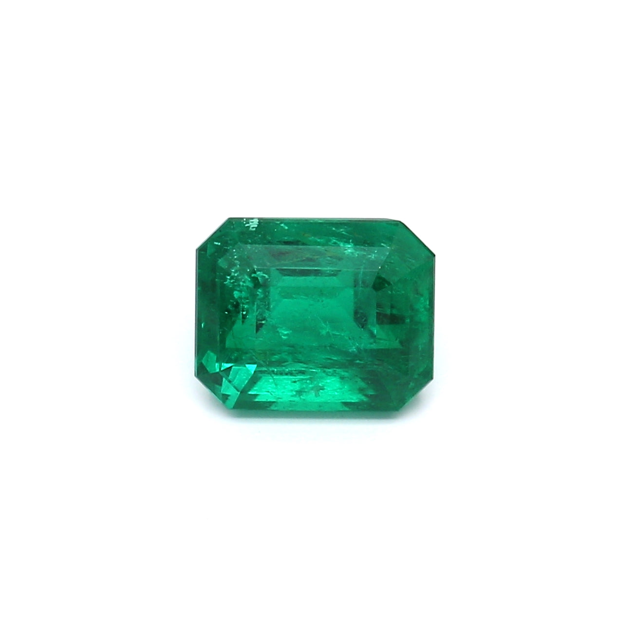 2.58ct Octagon Emerald, Moderate Oil, Afghanistan - 8.63 x 7.03 x 6.01mm