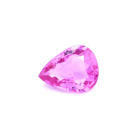 2.59ct Pink, Pear Shape Sapphire, Heated, Madagascar - 10.61 x 8.31 x 3.68mm