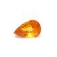 2.60ct Orangy Yellow, Pear Shape Sapphire, Heated, Sri Lanka - 10.26 x 6.79 x 5.04mm