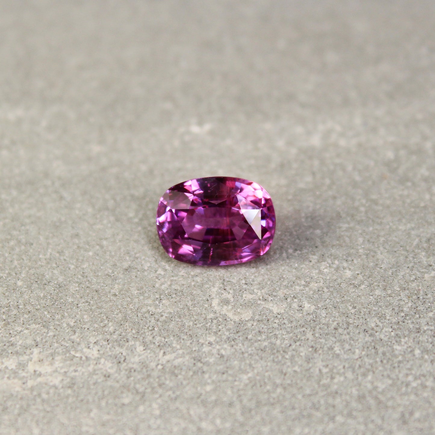 2.67ct Purple, Cushion Sapphire, No Heat, Madagascar - 8.72 x 6.52 x 4.86mm