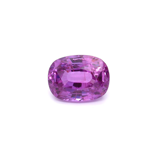 2.67ct Purple, Cushion Sapphire, No Heat, Madagascar - 8.72 x 6.52 x 4.86mm