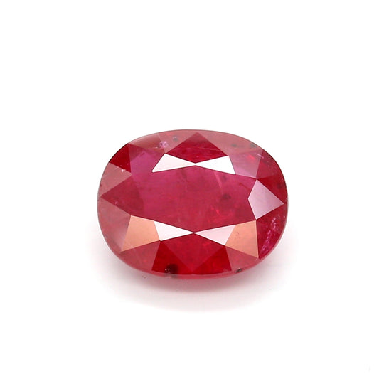 2.96ct Oval Ruby, H(b), Mozambique - 9.58 x 7.94 x 3.88mm