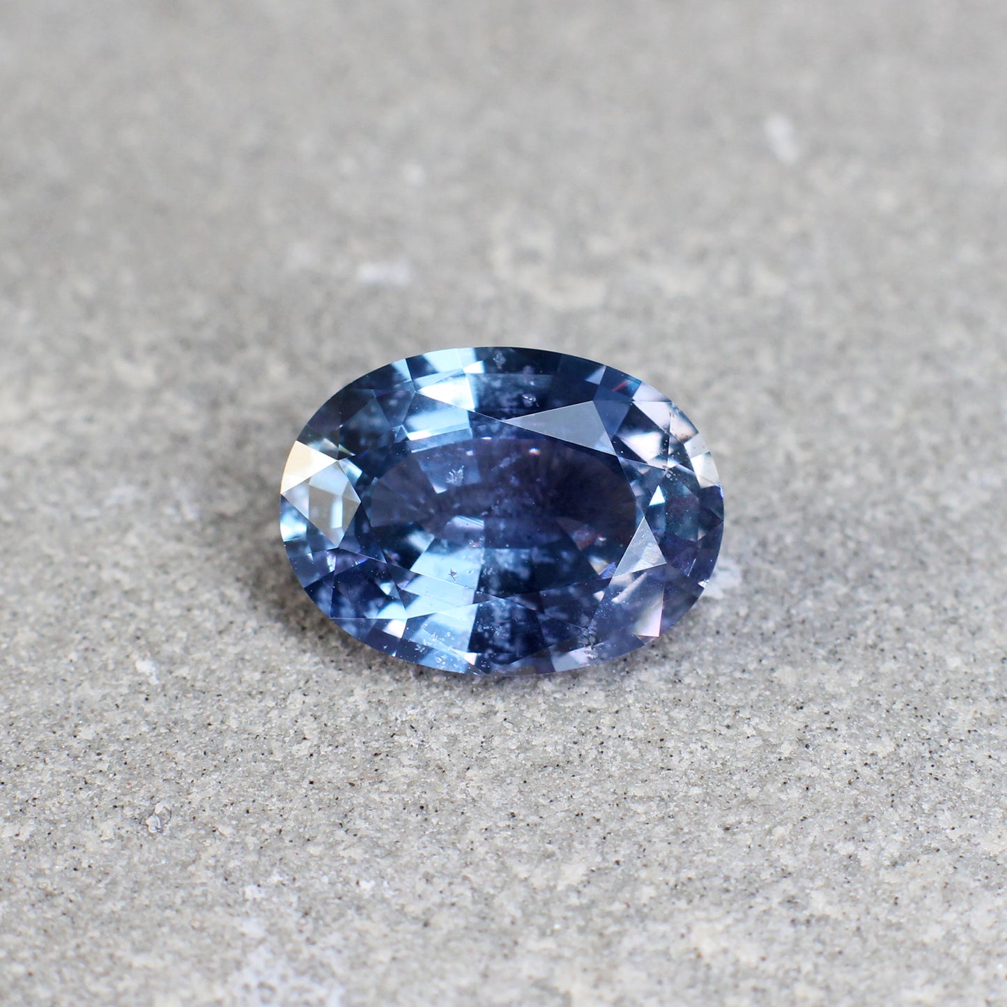 3.26ct Greenish Blue, Oval Sapphire, Heated, Sri Lanka - 10.49 x 7.80 x 4.51mm