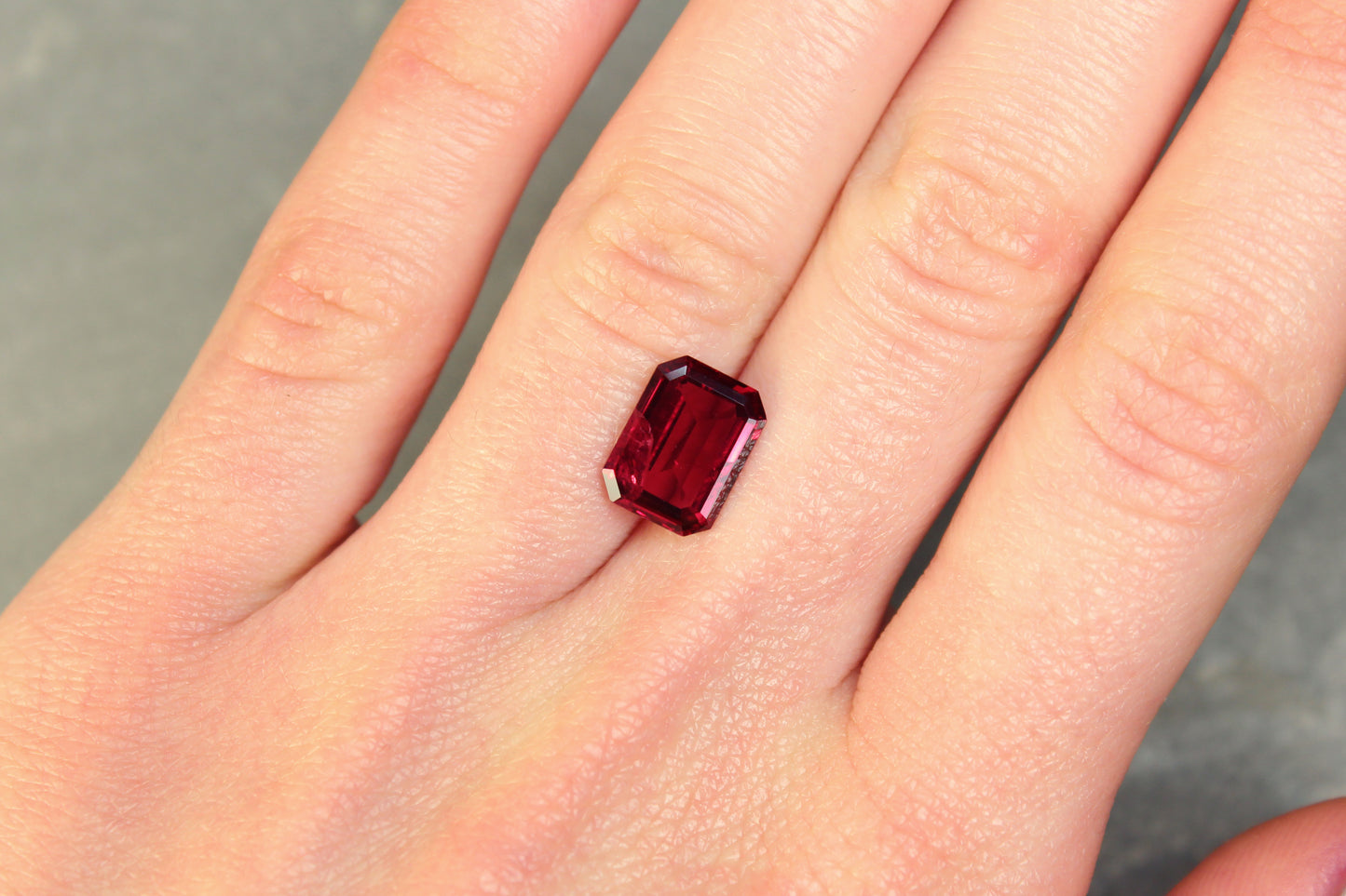 3.27ct Octagon Ruby, No Heat, East Africa - 10.67 x 8.02 x 3.49mm
