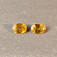 3.61ct Orangy Yellow, Oval Sapphire, Heated, Sri Lanka - 8.9 x 6.2mm