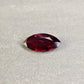 4.12ct Purplish Red, Marquise Ruby, Heated, Thailand - 16.28 x 8.17 x 3.58mm