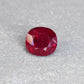 4.35ct Vivid Red, Oval Ruby, H(b), Thailand - 9.44 x 8.68 x 6.24mm