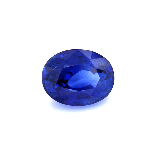 4.75ct Vivid, Royal Blue, Oval Sapphire, Heated, Sri Lanka - 11.33 x 8.84 x 5.55mm