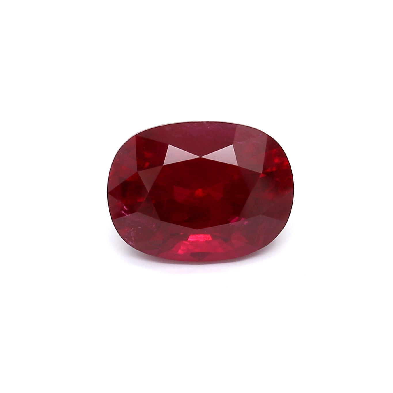 5.18ct Vivid Red, Oval Ruby, H(a), Mozambique - 11.37 x 8.62 x 6.58mm