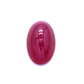 5.54ct Oval Cabochon Ruby, H(a), East Africa - 13.53 x 8.59 x 4.88mm