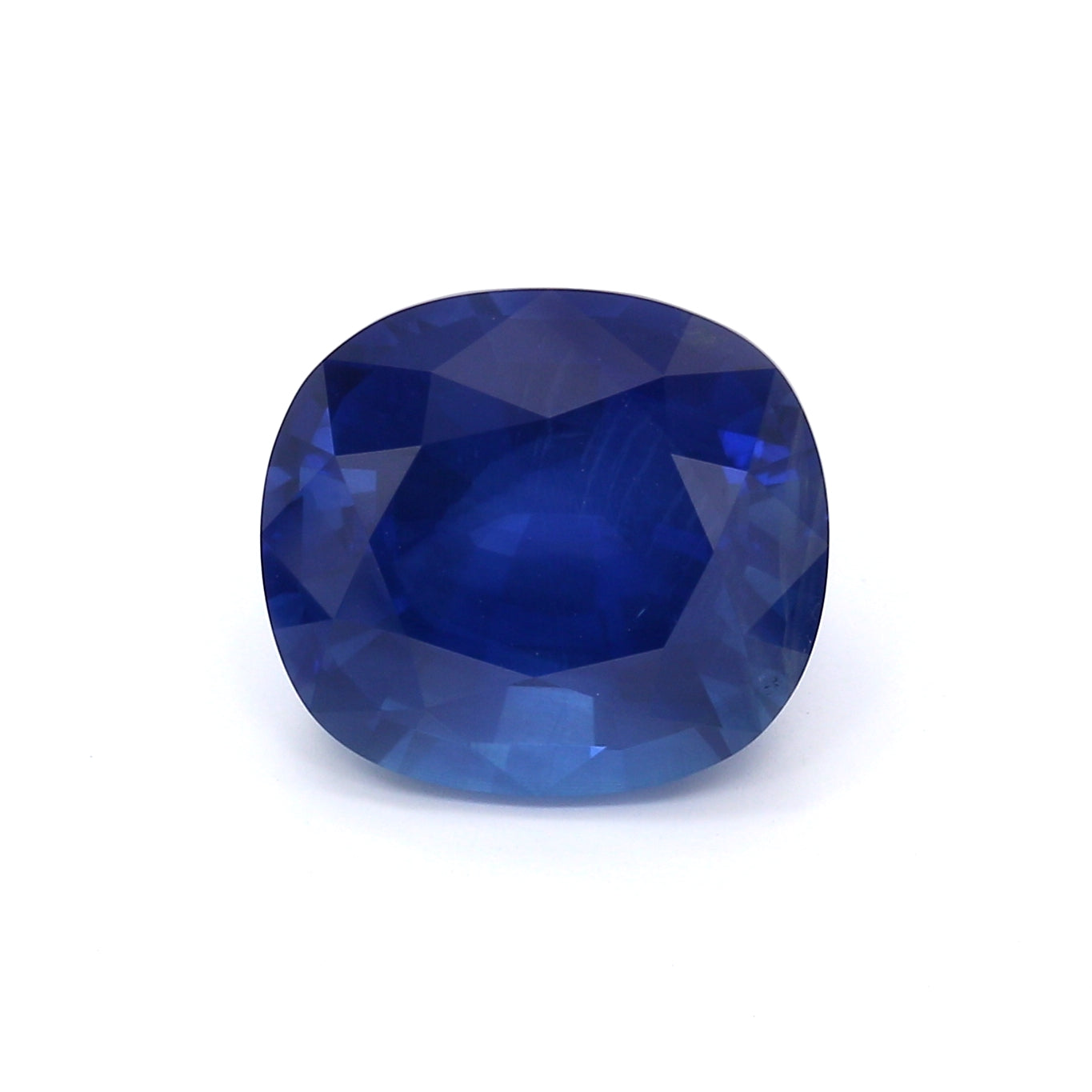 8.53ct Vivid, Royal Blue, Cushion Sapphire, Heated, Sri Lanka - 12.31 x 11.09 x 7.71mm