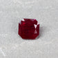 4.66ct Octagon Ruby, H(b), Thailand - 9.98 x 9.63 x 4.79mm