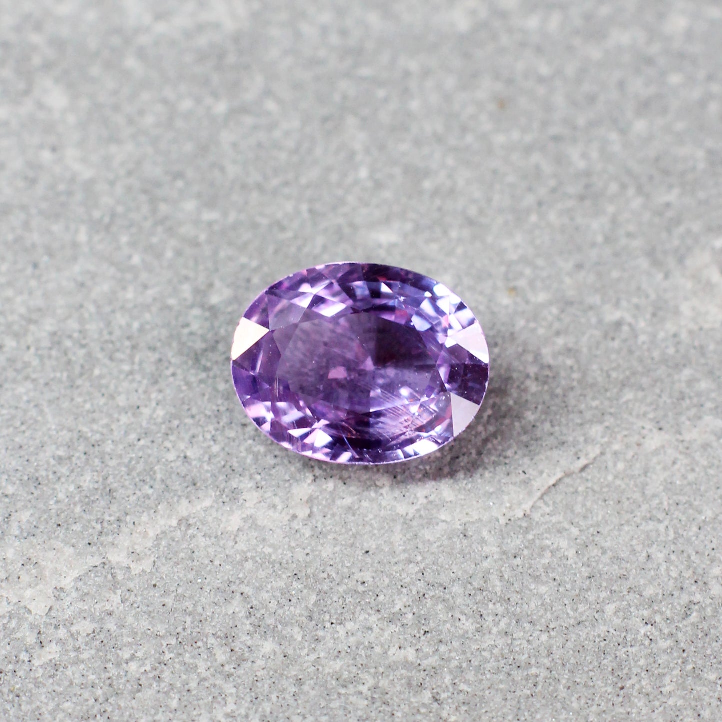 2.25ct Pinkish Purple, Oval Sapphire, Heated, Madagascar - 9.10 x 7.12 x 3.97mm
