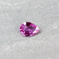 2.01ct Pink, Pear Shape Sapphire, Heated, Madagascar - 9.72 x 6.90 x 3.60mm