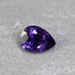 3.11ct Violetish Blue / Purple, Pear Shape Color Change Sapphire, No Heat, Madagascar - 10.87 x 8.16 x 4.94mm