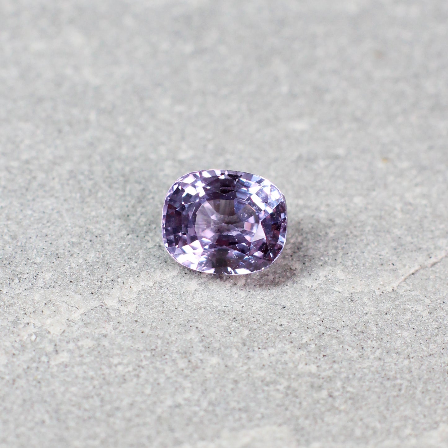 1.27ct Purple, Cushion Sapphire, Heated, Madagascar - 6.38 x 5.31 x 3.83mm