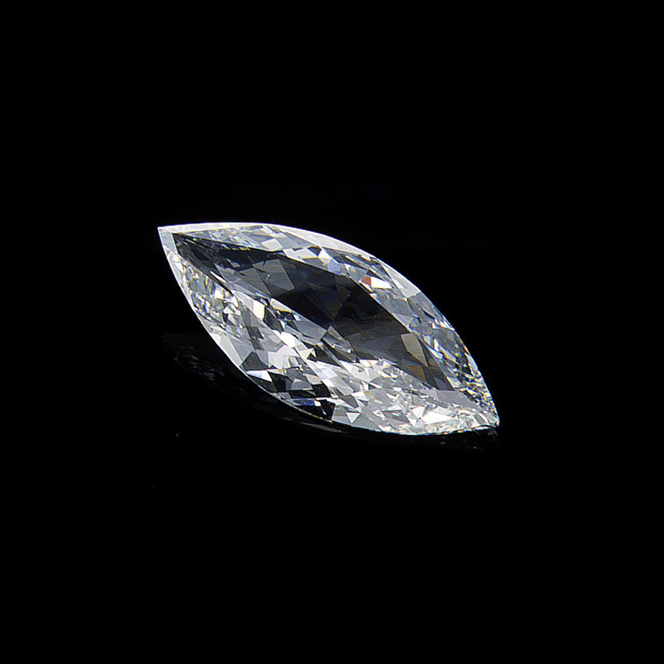 1.71ct Marquise, White (D) Diamond, VS2 - 14.87 x 6.60 x 2.76mm