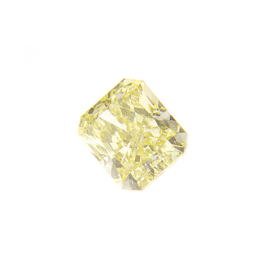 0.40ct Fancy Yellow, Radiant Diamond, VS1 - 4.30 x 3.75 x 2.55mm