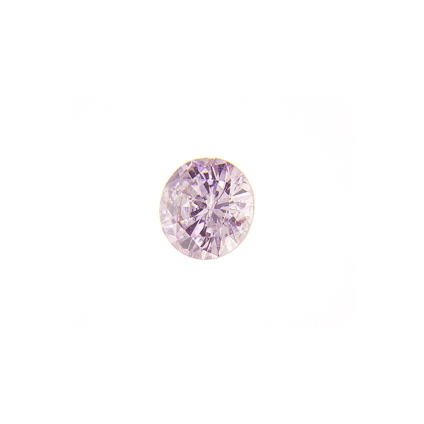 0.12ct Fancy Pink-Purple, Round Diamond - 3.23 - 3.27 x 1.89mm