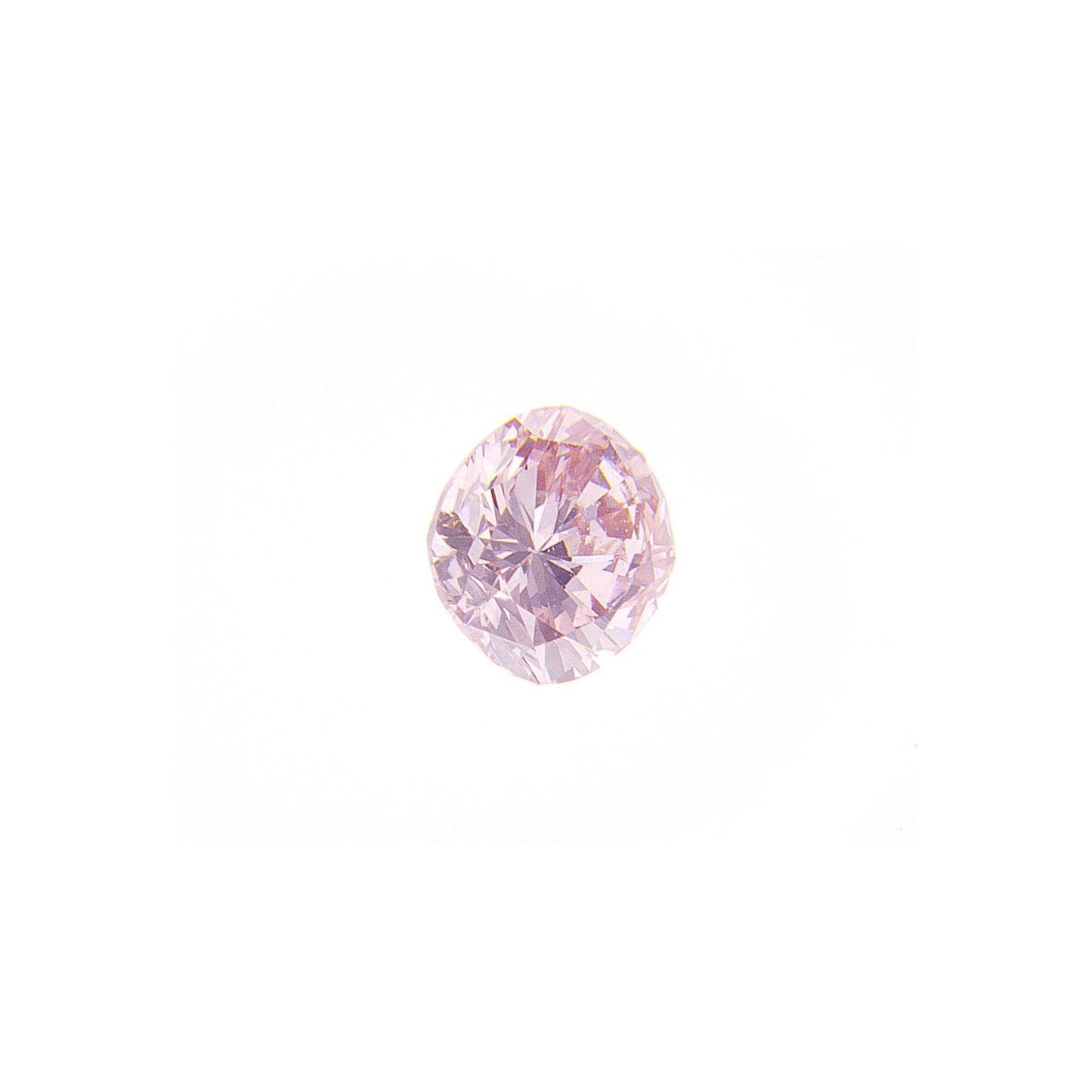 0.13ct Fancy Pink, Cushion Diamond - 3.44 x 3.04 x 1.94mm