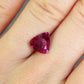 2.12ct Pear Shape Ruby, H(b), Thailand - 9.18 x 8.55 x 3.88mm