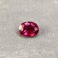 1.01ct Pinkish Red, Oval Ruby, H(b), Myanmar - 6.79 x 5.71 x 3.08mm